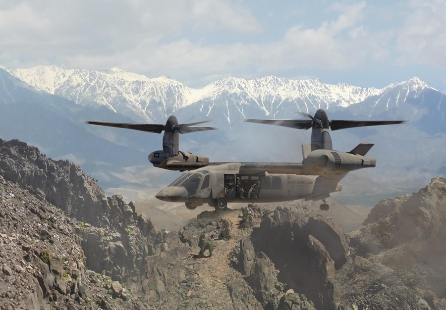 Bell Introduces Third Generation Tilt Rotor The V 280 Valor