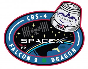 SpaceX4-Mission-Patch