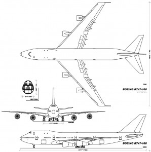 B747-100-Diagram