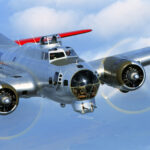 WWII B-17 Flying Fortress Bomber “Aluminum Overcast”