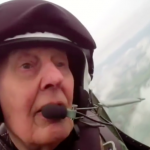 Veteran flies Spitfire for first time since WWII