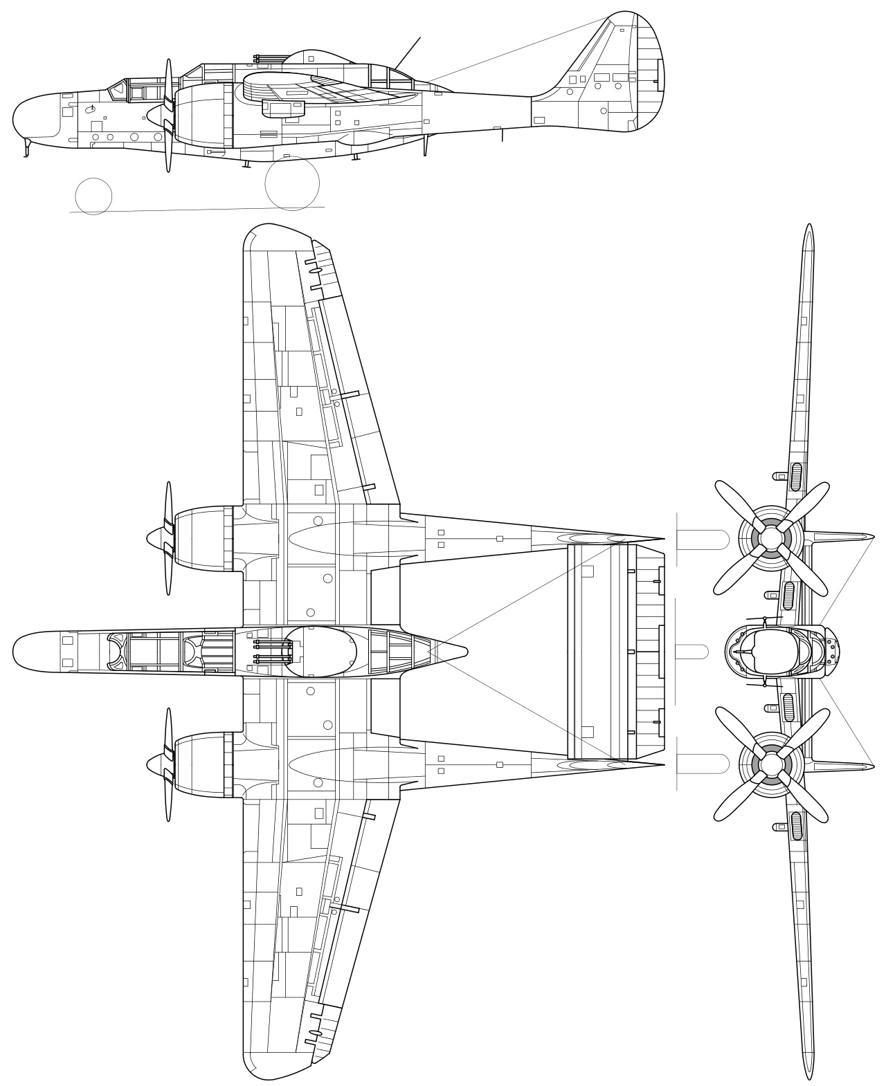 Northrop P-61 Black Widow PDF eBook & Aircraft Flight Manuals
