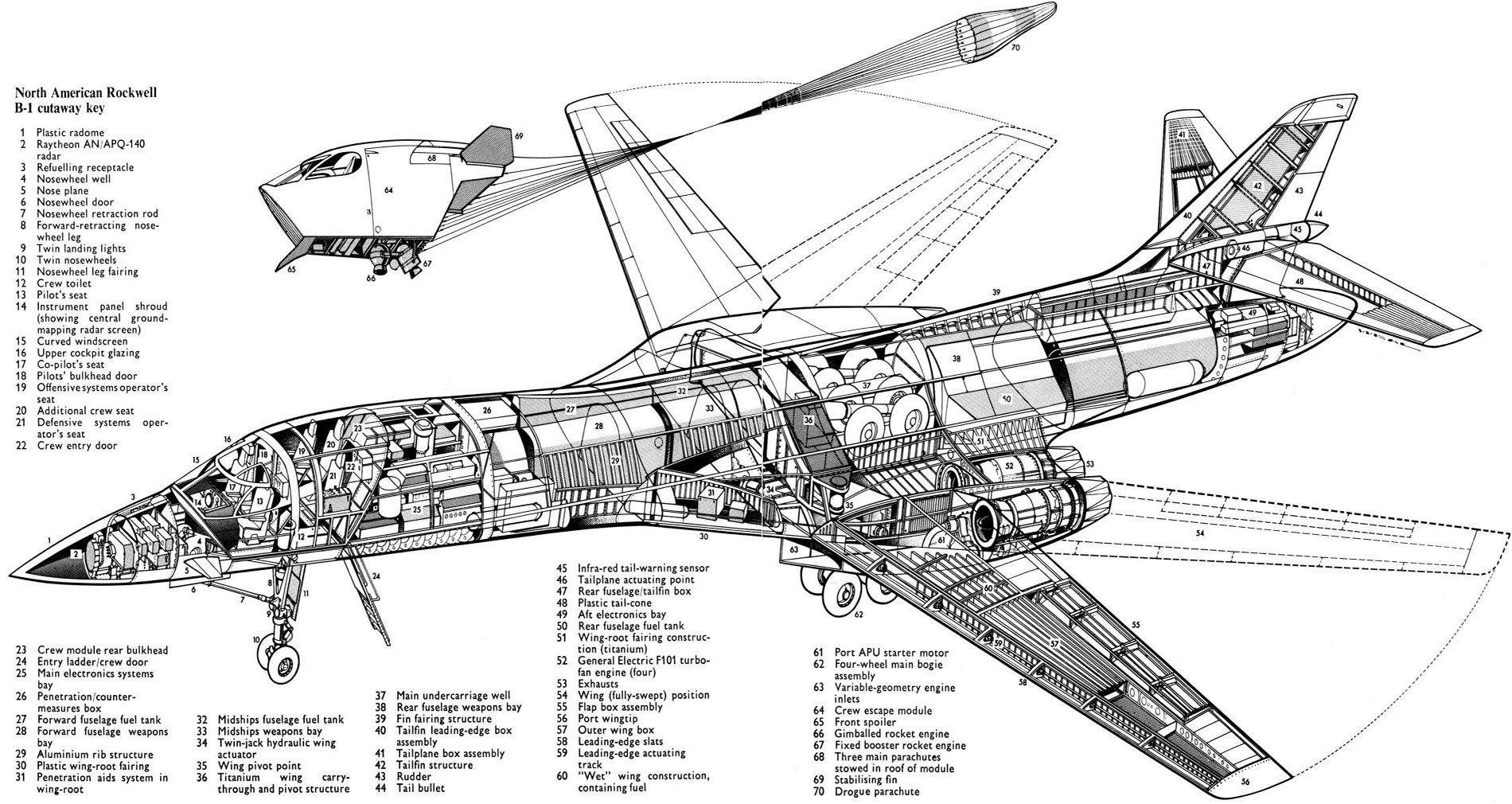 B 52 чертеж